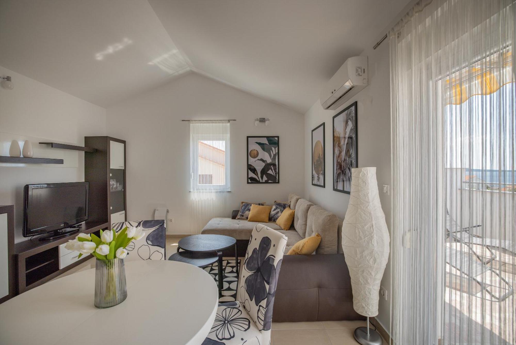 Appartement Chill 4 Real Sea View Mandre Extérieur photo